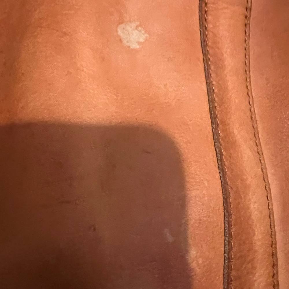 Free People Leslie Leather Tote in Tiger Red - Picture 7 of 10